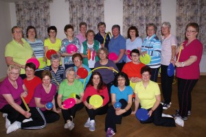 Gruppenfoto der Damengymnastikgruppe